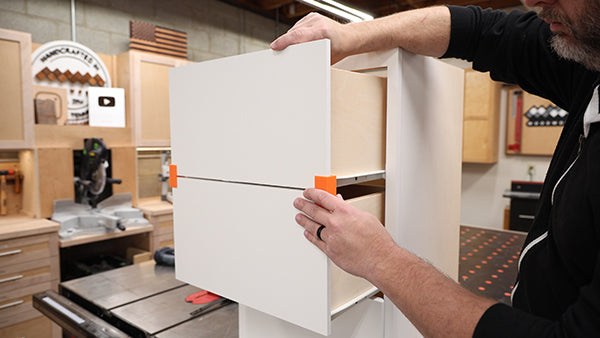 Drawer Front Installation Kit 1/4" Spacing (STL FILE DOWNLOAD)