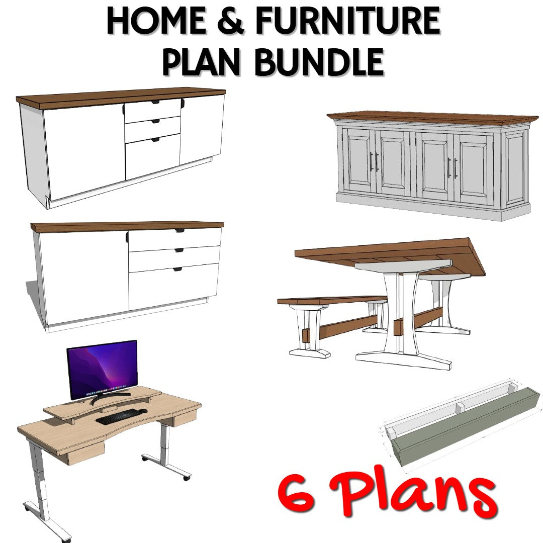Home and Furniture Plan Bundle