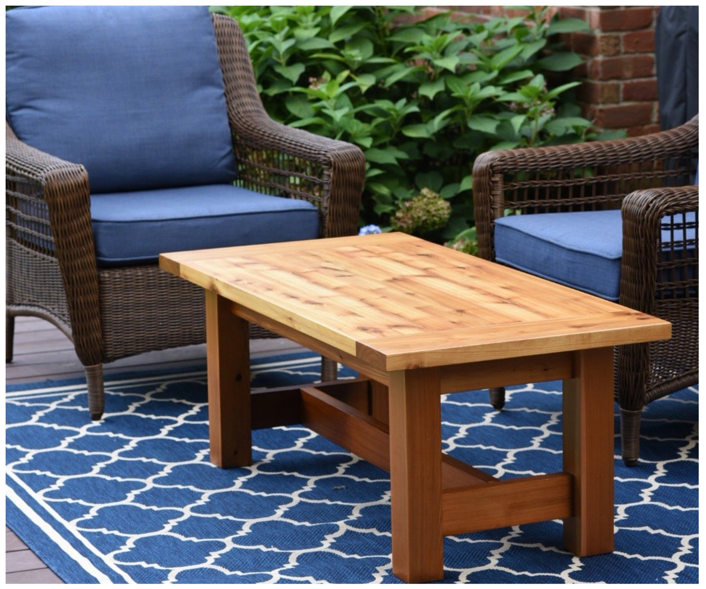 Outdoor Coffee Table Plans