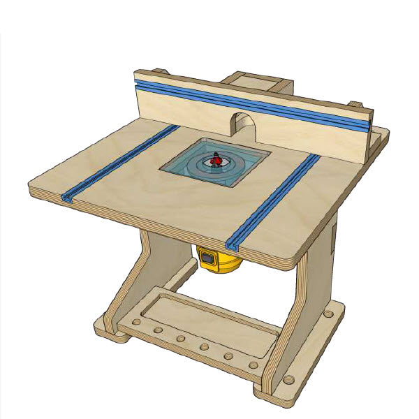 Benchtop Router Table Plans