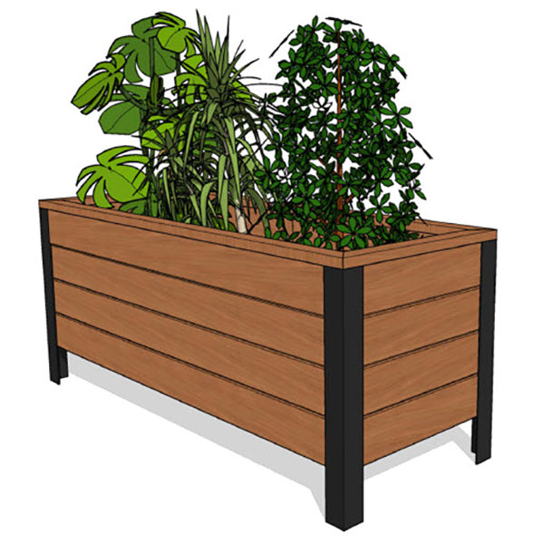 Easy Modern Planter Box Plans