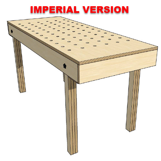 Portable Workbench Plans