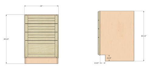 Base Cabinet Plans