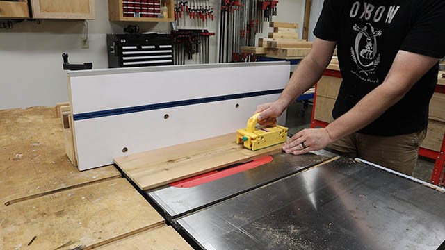 Table Saw Fence and Accessories Plans