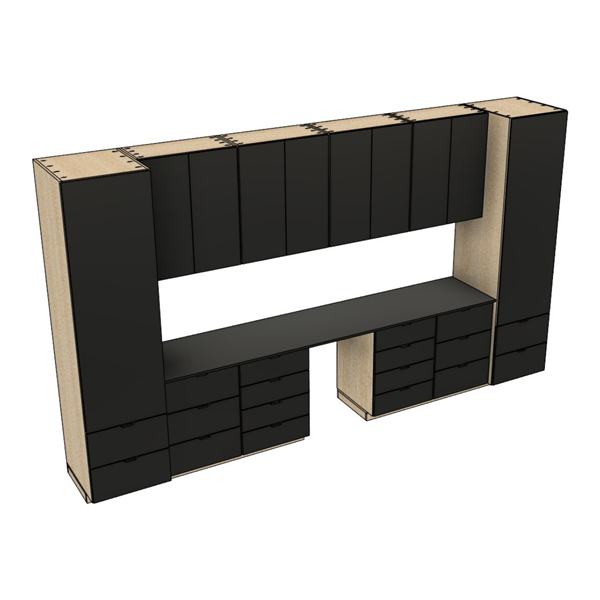 Easy Shop Cabinets Plans