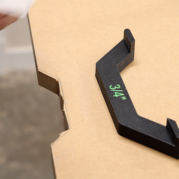 Drawer Pull Cutout Template (STL FILE DOWNLOAD)