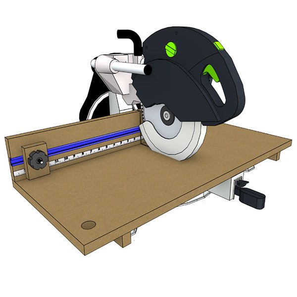 Zero Clearance Miter Saw Fence Plans