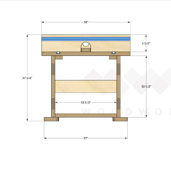 Benchtop Router Table Plans – MWA Woodworks Shop
